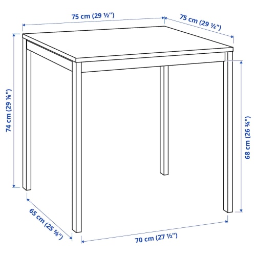 IKEA MELLTORP Table White Home Furniture Urban Sales NZ